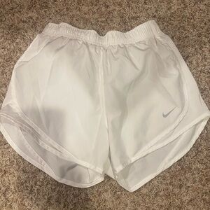 Nike Women's White Athletic Shorts no liner